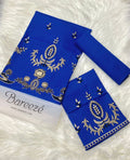 BAREEZA LAWN 2PC HEAVY EMBROIDERY
